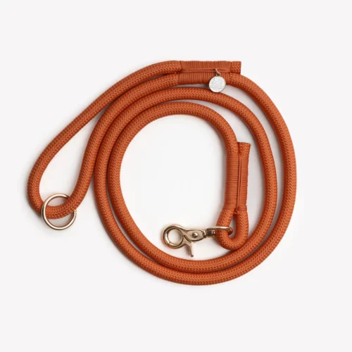 Furlou - Hondenriem Touw Terracotta