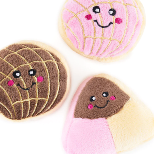 Zippy Burrow – Hondenspeelgoed Pan Dulce Miniz - Afbeelding 2