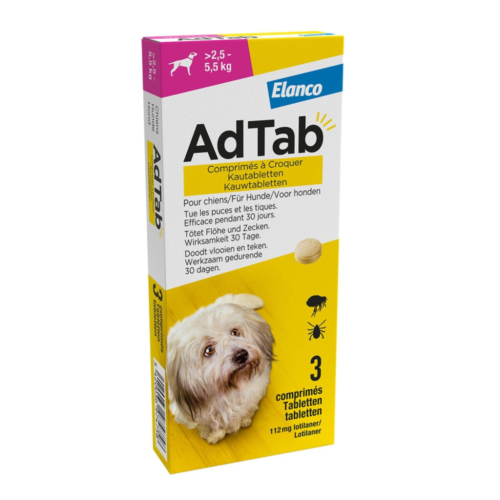 AdTab Hond - 2,5 tot 5,5 kg