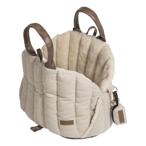 Animal Boulevard - Hondentas Home & Away Bouclé Beige