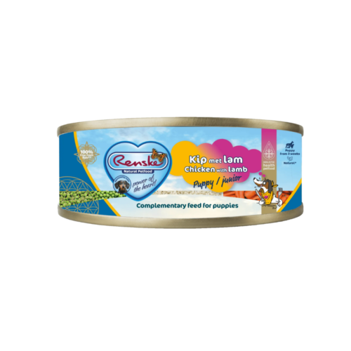Renske - Hondenvoeding Renske Puppy Kip Met Lam 95 gram