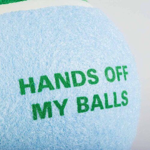 Honden Tennisbal XL hands off - Afbeelding 2