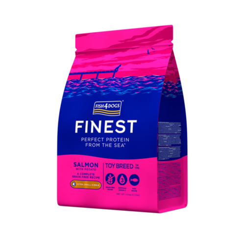 Fish4Dogs - Finest Zalm Toy Extra Small Bite