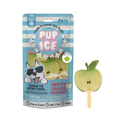 Pup Ice - Hondenijsje Fruit Lollie Appel 3st