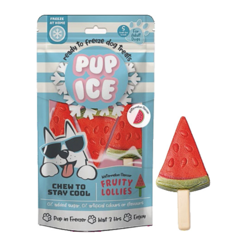 Pup Ice - Hondenijsje Fruit Lollie Watermeloen 3st