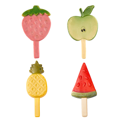 Pup Ice - Hondenijsje Fruit Lollie Mix 8st - Afbeelding 2