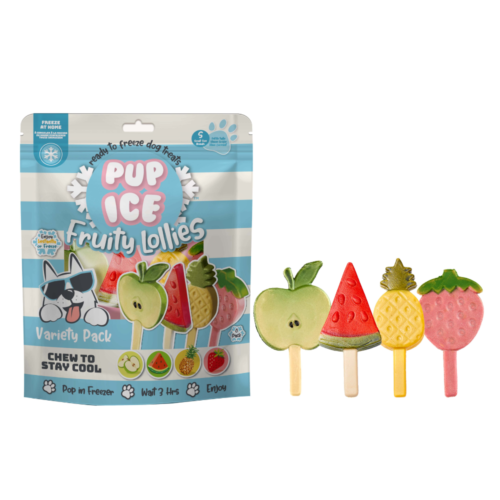 Pup Ice - Hondenijsje Fruit Lollie Mix 8st
