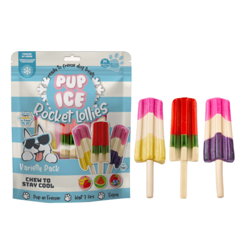 Pup Ice - Hondenijsje Rockst Lollies Mix 5st