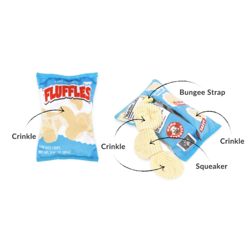 Play - Hondenspeelgoed Fluffles Chips - Afbeelding 2