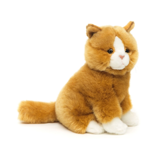 Uni-Toys Kinderknuffel Kat Rood