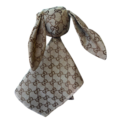 Hondenspeelgoed Flappy G-Print Beige
