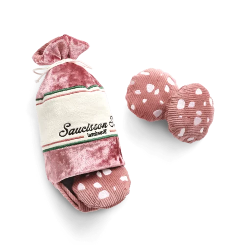 Lambwolf - Hondenspeelgoed Saucisson Sec - Afbeelding 4