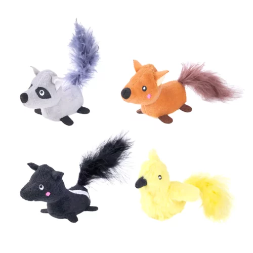 ZippyClaws - Catnip Critters 4-Pack