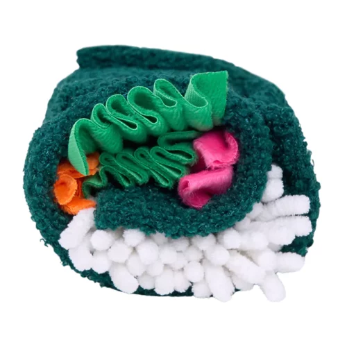 Zippy Burrow – Hondenspeelgoed Snufflerz Roll – Sushi - Afbeelding 2