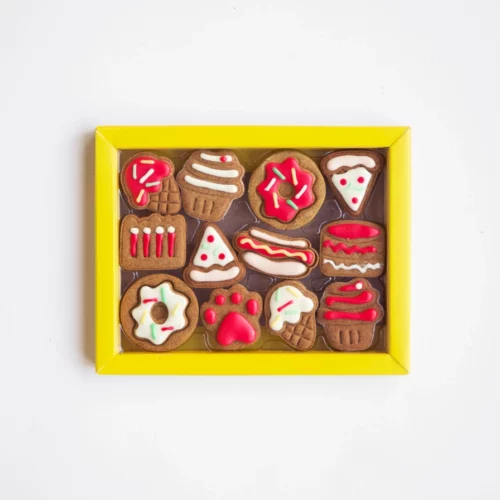 Dog Biscuits - Celebration Box Rood