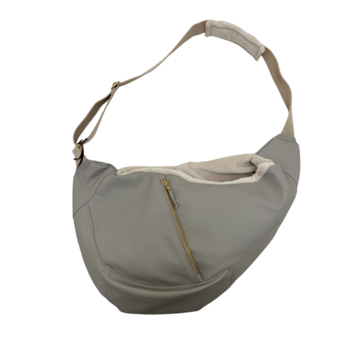 Fifi Dog Fashion - Hondentas Luno Beige Leather