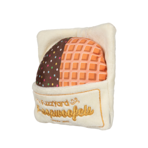 Fuzzyard - Hondenspeelgoed - Stroopwafel