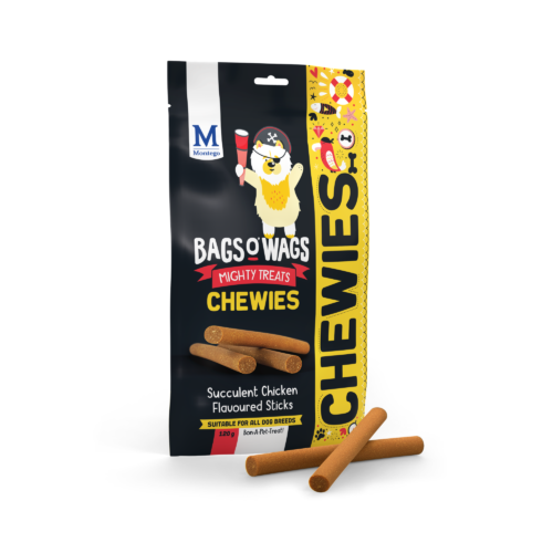 Montego Bags O' Wags - Chewies Chicken Sticks 120 gr