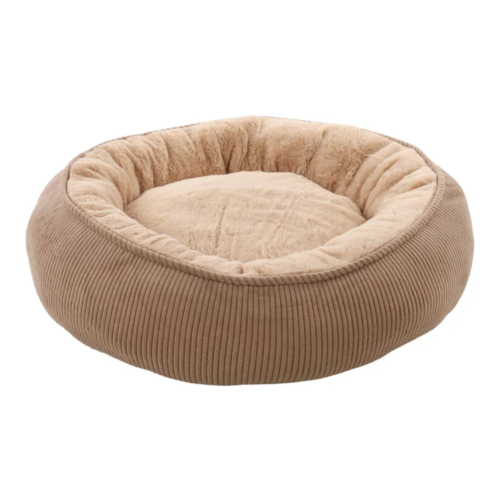 Hondenmand Rib Donut Beige
