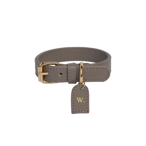 Perro halsband Taupe 45 cm zonder label