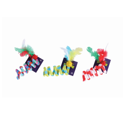 M Pets - Kattenspeelgoed Spiraal 3st