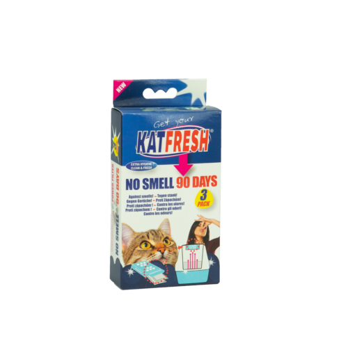 Katfresh Geurfilter no smell 90 days 3-pack