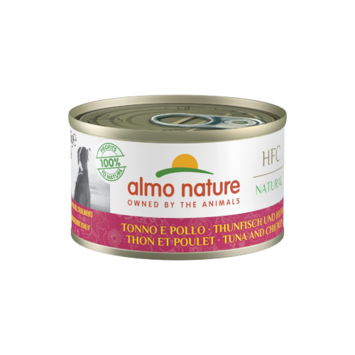 Almo Nature- Blik Hond 95 gram tonijn/kip