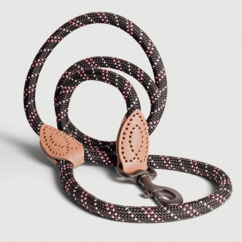 Ne&No - Design City hondenriem Zwart/Roze/Wit