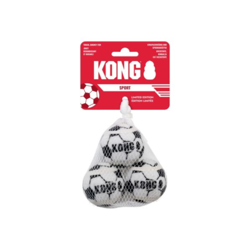 Kong - Hondenspeelgoed Voetbal setje 3 stuks small