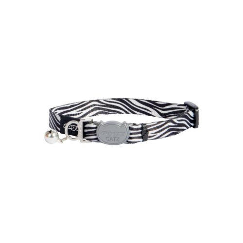 Rogz - Kattenhalsband Zebra