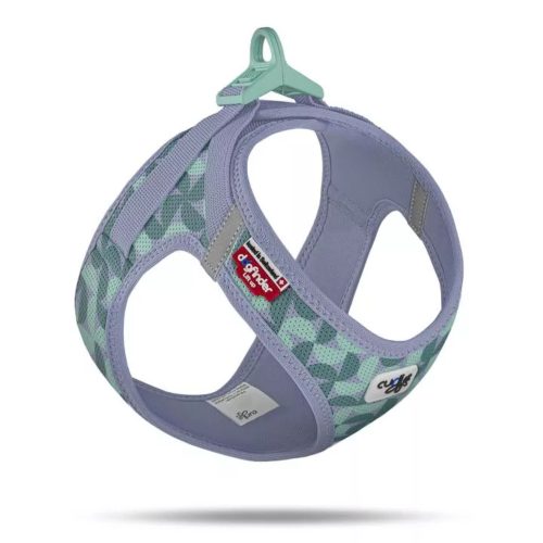 Curli - Hondentuig Clasp Air-Mesh Semi Circle Blue