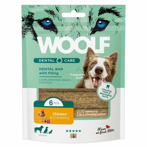 Woolf - Dentalbars with Filling - Kip & Cranberry