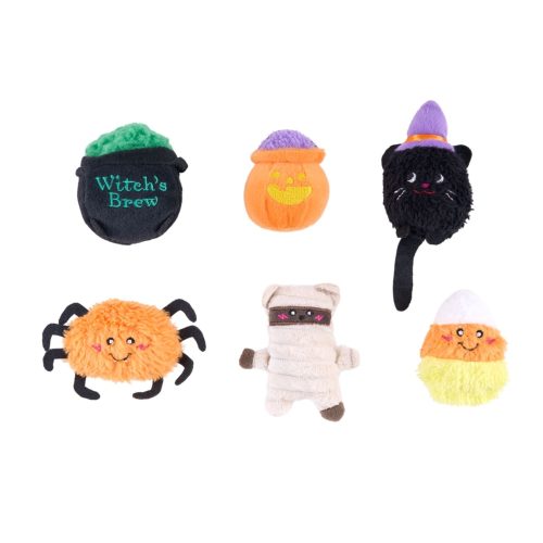 Zippypaws - Halloween Miniz 6-pack