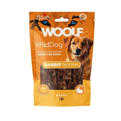 Woolf - Hondensnack WildDog Rabbit Twister